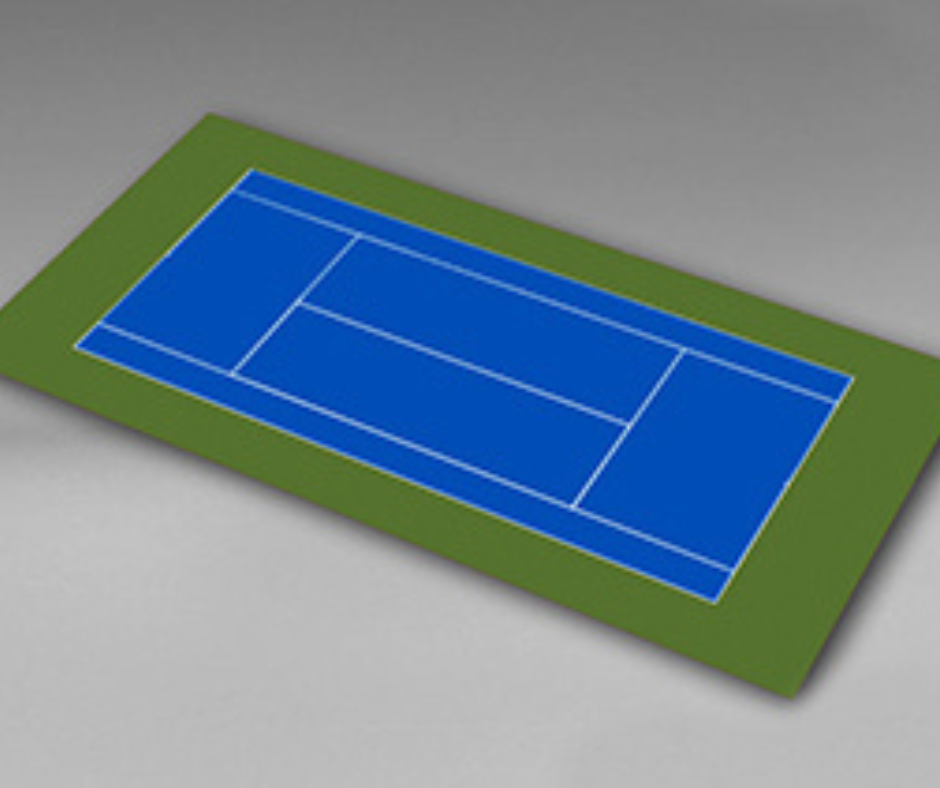 tennis court resurfacing